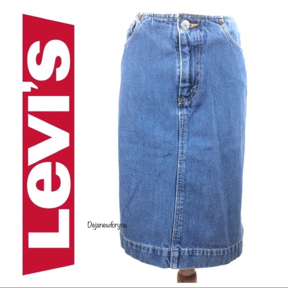 Levi's Dresses & Skirts - Levi’s Vintage Denim Pencil Skirt